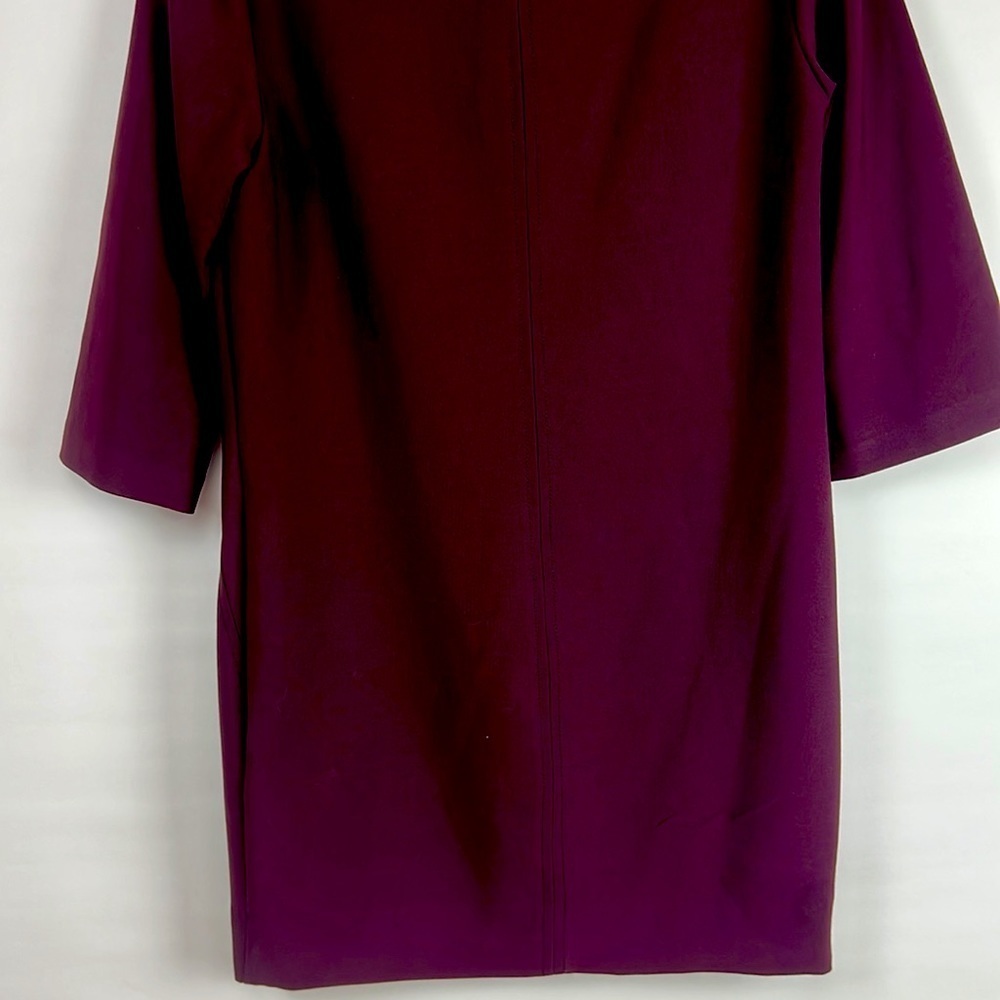 Trina Turk burgundy dress size 10 brand new with tag - Picture 3 of 10